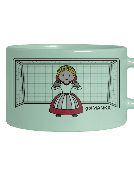 Gólmanka hrnek makronka Mint Macaron
