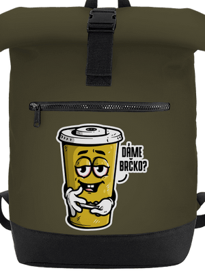 Dáme brčko? batoh Military Green