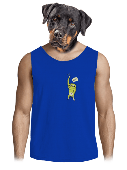 Lenochodík pánské tílko Royal Blue