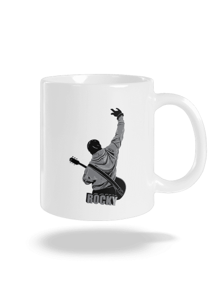 Rocky klasický hrnek White