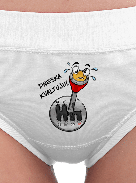 Dneska kvaltuju dámské kalhotky White