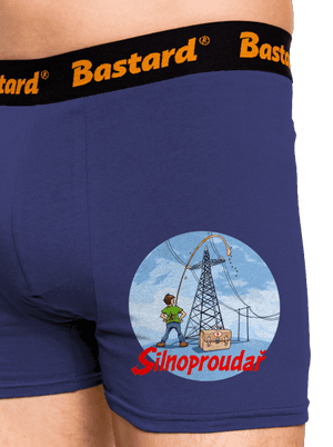 Silnoproudař boxerky Blue Navy