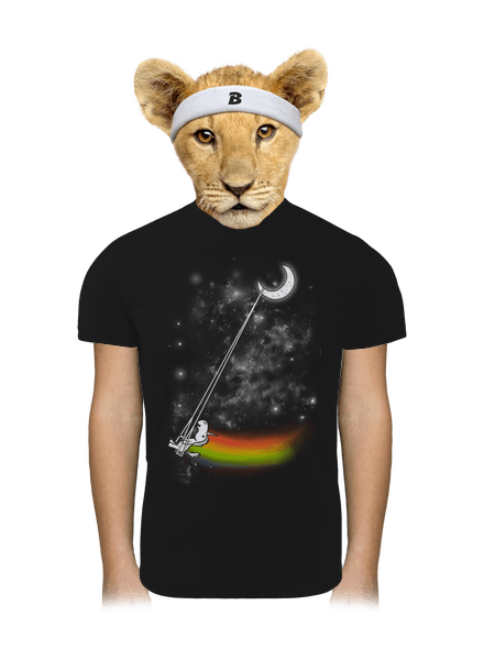 Unicorn Universe dětské sportovní tričko Black