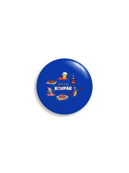 Český koupák placka uni