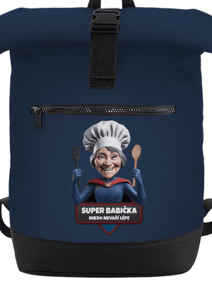 Super babička batoh French Navy