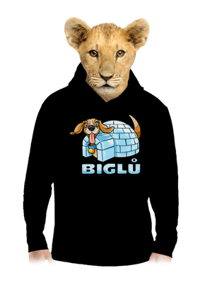 dětská mikina klokanka