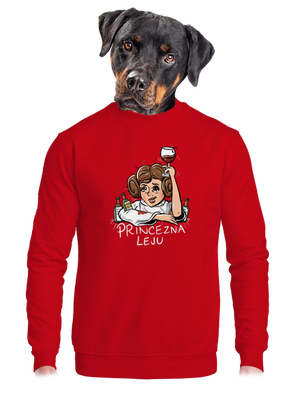 unisex mikina bez kapuce