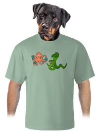 unisex tričko oversized