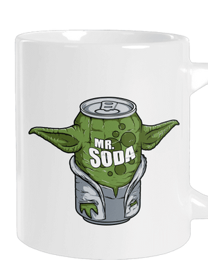 Mr. Soda velký hrnek White