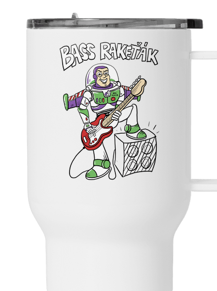 Bass Rakeťák termohrnek White