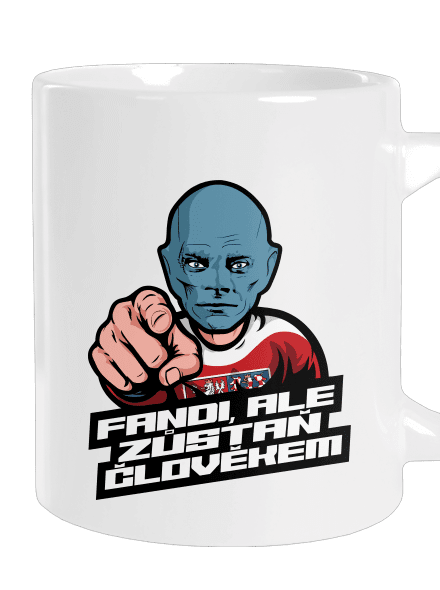 Fandi, ale zůstaň Fantomasem velký hrnek White
