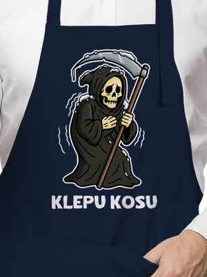 Klepu kosu zástěra Navy