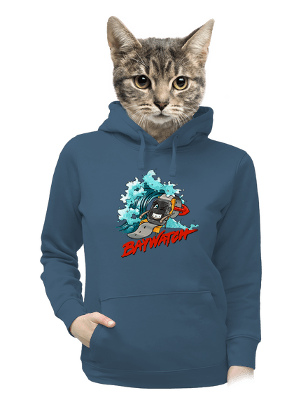 Baywatch dámská mikina klokanka Denim