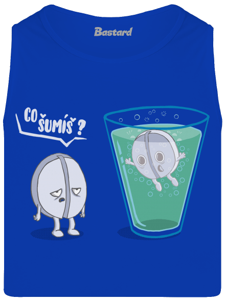 Co šumíš pánské tílko Royal Blue