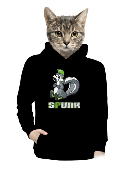 Spunk dámská mikina klokanka Black