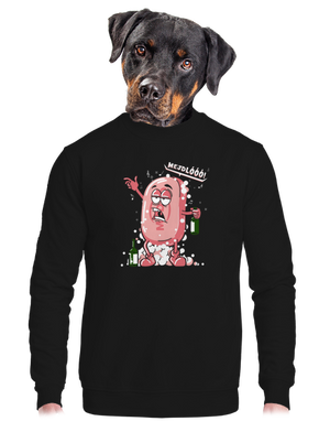 unisex mikina bez kapuce