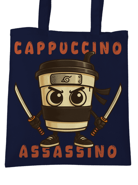 Cappuccino Assassino – Italian Brainrot taška French Navy