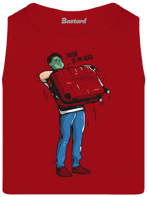 Kufr pánské tílko Red