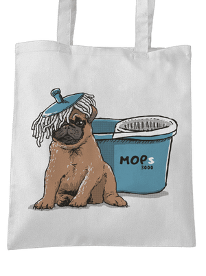 Mops taška White