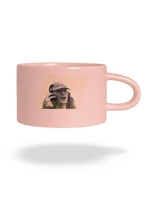 B18: Jiří Kára hrnek makronka Pink Macaron