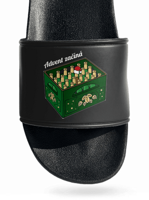 Advent začíná pantofle Black
