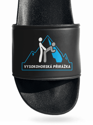 Vysokohorská přirážka pantofle Black