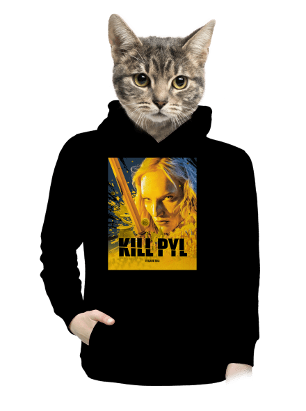 Kill pyl dámská mikina klokanka Black