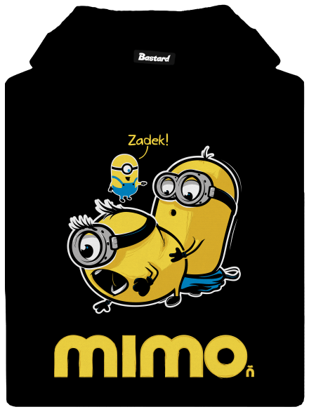 Mimo dámská mikina klokanka Black