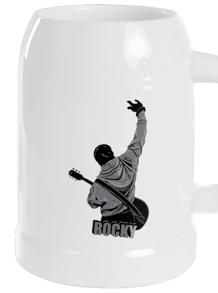 Rocky půllitr White