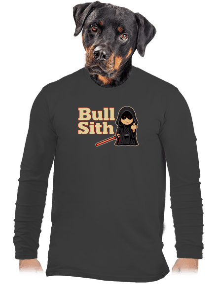 Bull sith pánské dlouhý rukáv Dark Grey