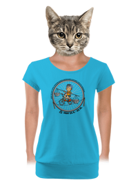 dámské tričko s lemem