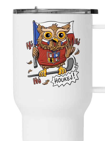 Houkej termohrnek White
