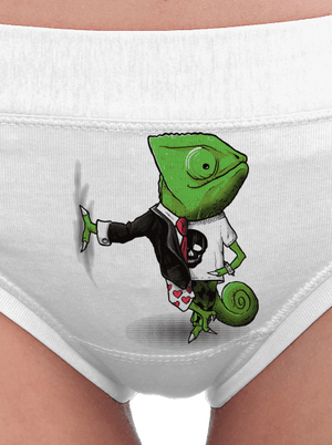 Mistr převleků dámské kalhotky White