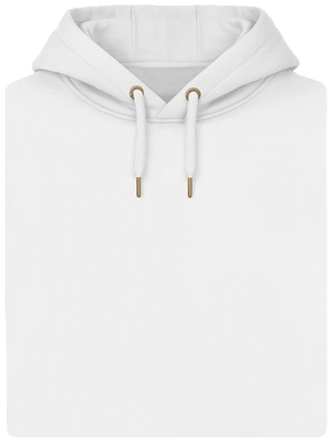 Bez potisku unisex mikina premium Snowwhite