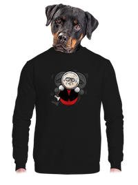 unisex mikina bez kapuce