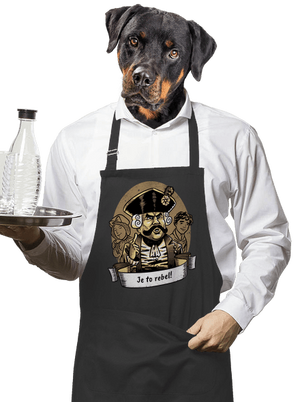 B14: S čerty nejsou žerty zástěra Dark Grey