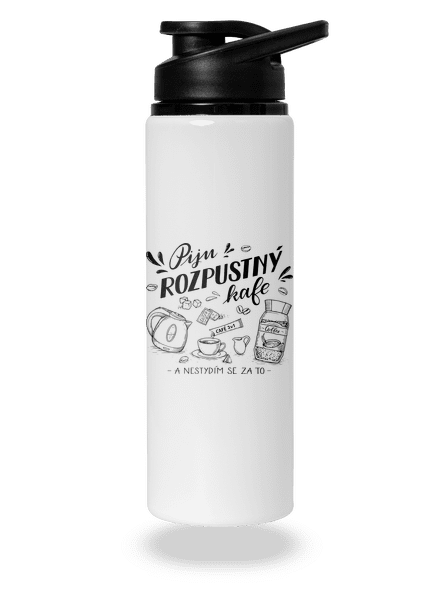 B12: Piju rozpustný lahev na vodu White