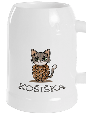 Košiška půllitr White