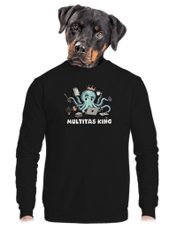 unisex mikina bez kapuce