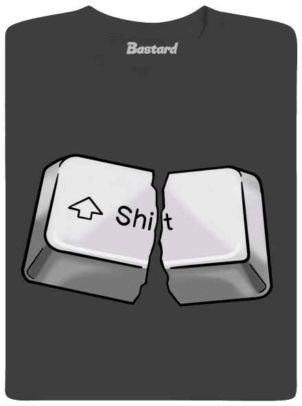 Shift pánské tričko Dark Grey