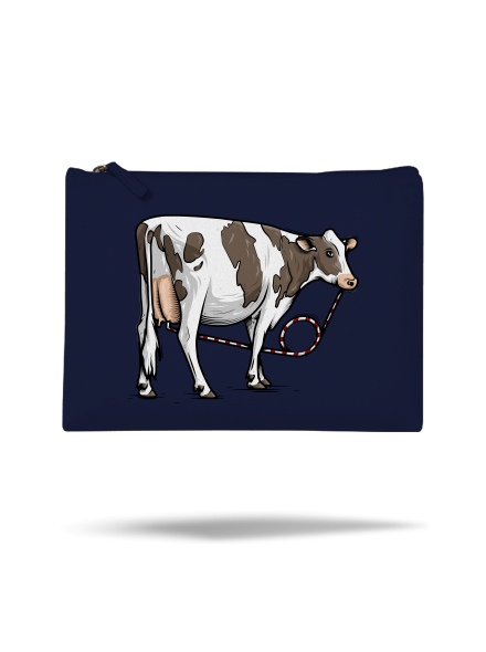 Cow drink taštička French Navy