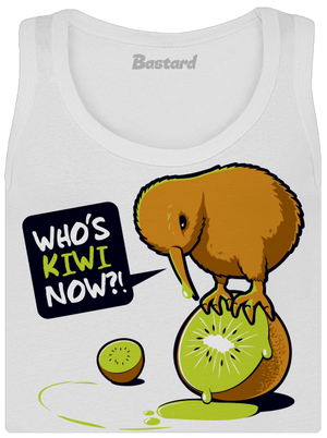 Kiwi dámské tílko klasické White