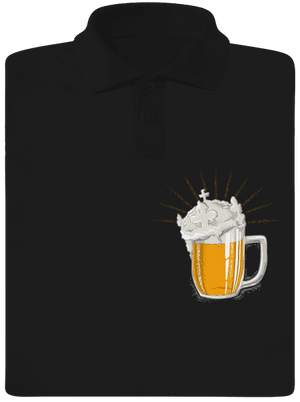 České zlato pánská polokošile Black