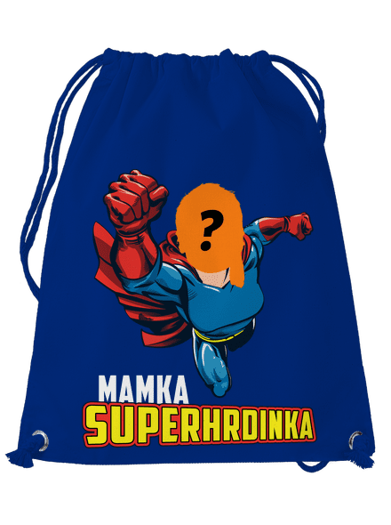 Mamka superhrdinka vak Royal Blue Mal