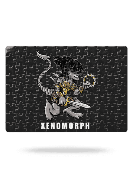 Xenomorph puzzle White