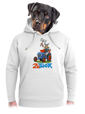 ZeThor unisex mikina premium Snowwhite