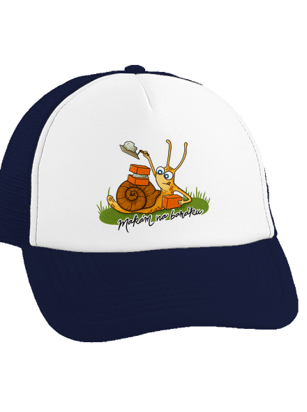 Makám na baráku kšiltovka truckerka French Navy cap