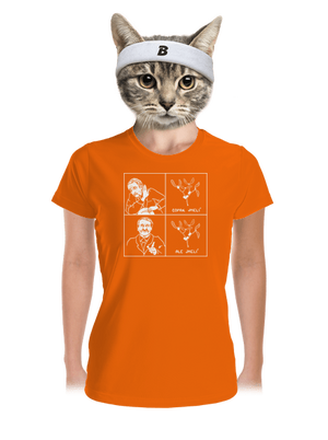 Cimrman: Copak jmelí dámské sportovní tričko Neon Orange