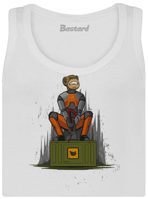 Ape-Life dámské tílko klasické White