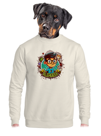 unisex mikina bez kapuce